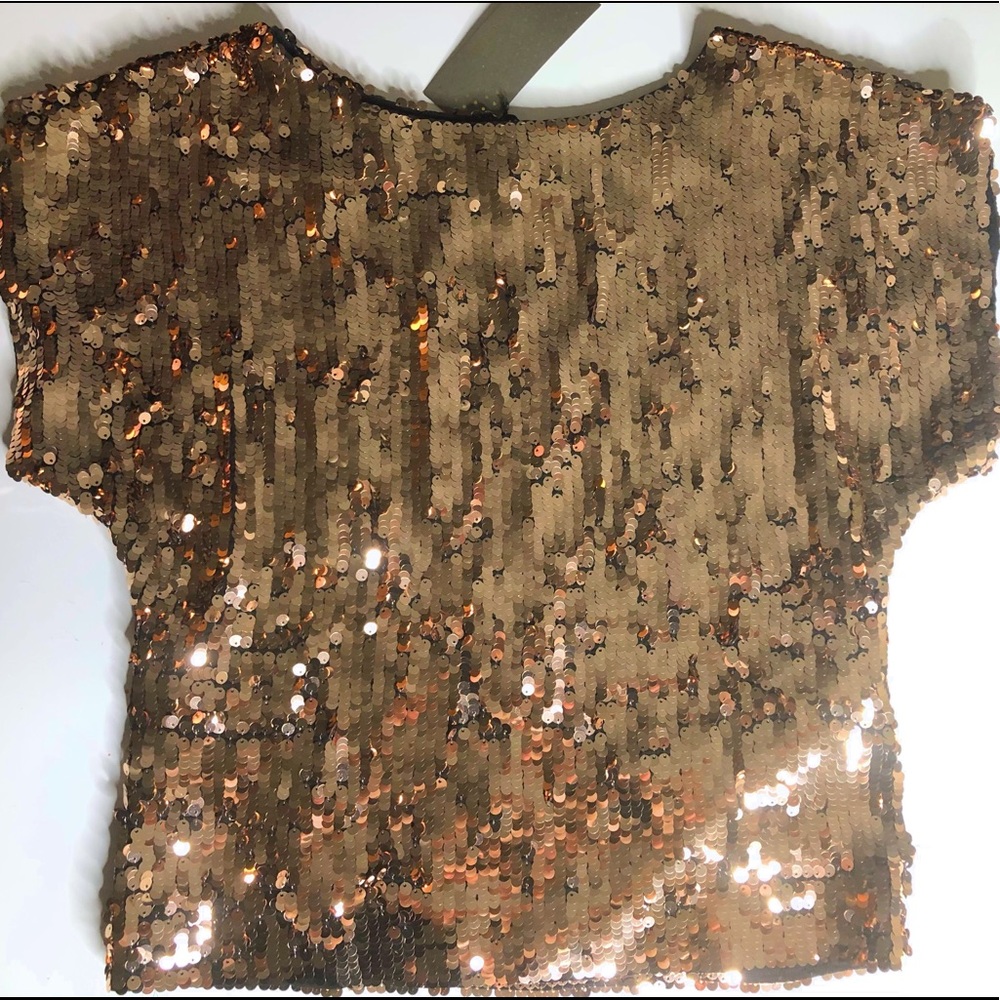 Corey Lynn Calter Sequin Top